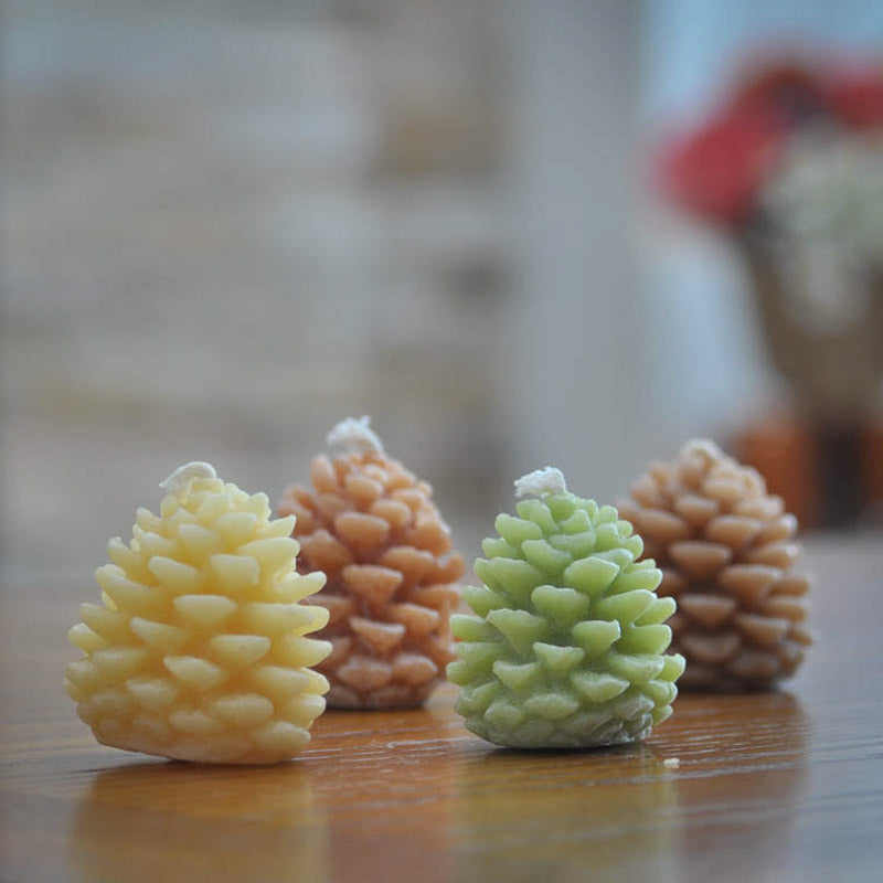 Small Pine Cone – Bee Happy Candles
